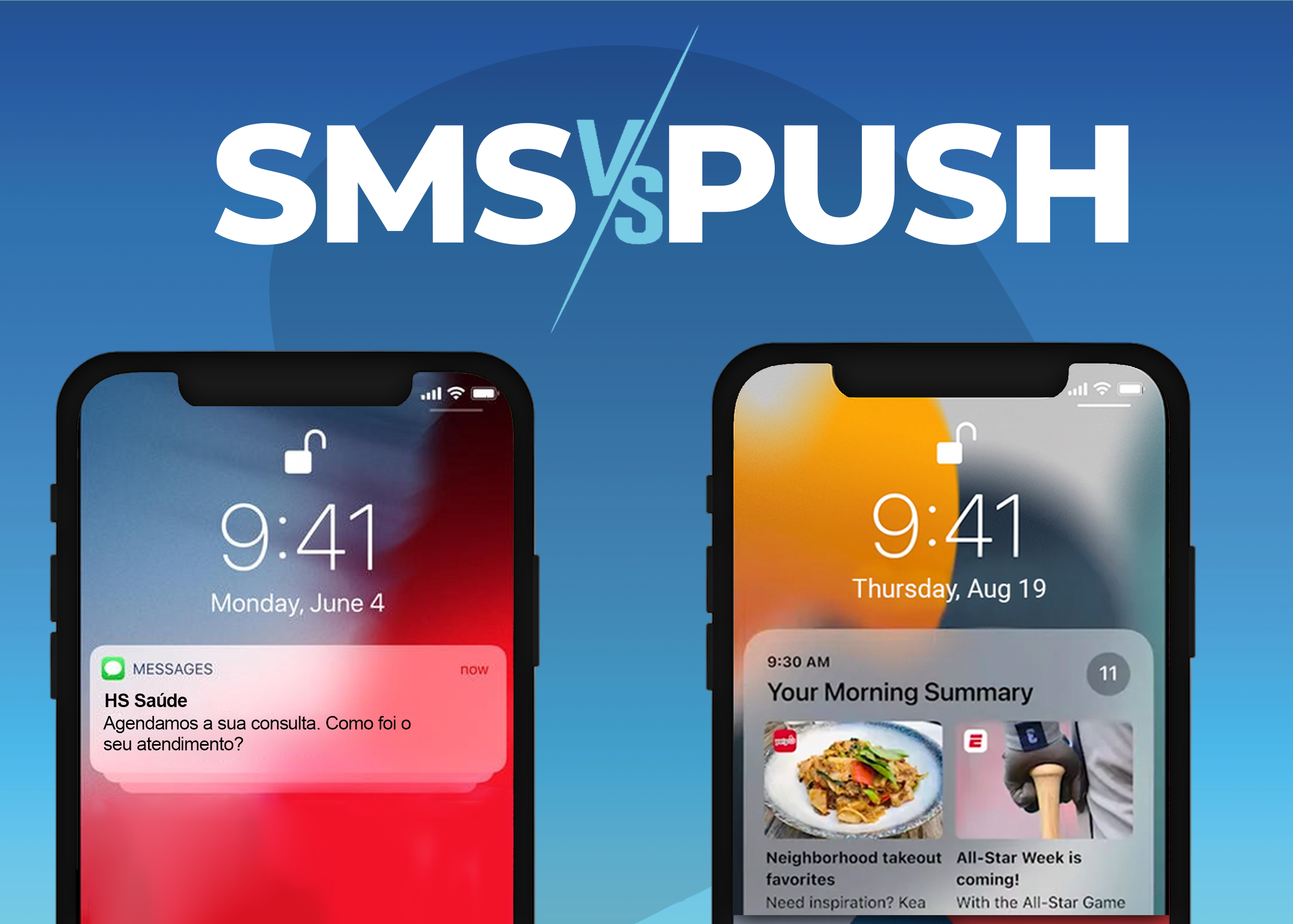 SMS ou Push